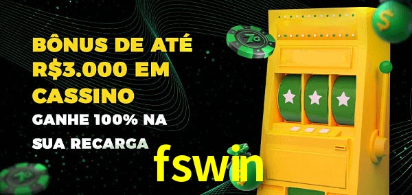 fswin melhor bônus de depósito