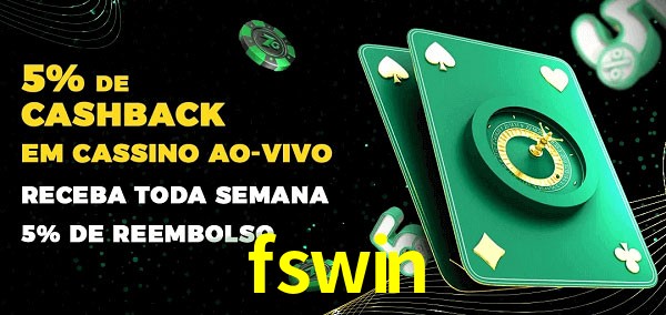 Promoções do cassino ao Vivo fswin